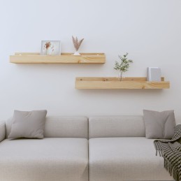 Wandregale 2 Stk. 80x12x9...