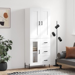 Highboard Weiß 69,5x34x180...