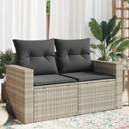 Gartensofa mit Kissen...