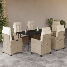 7-tlg. Garten-Essgruppe mit...
