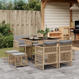 9-tlg. Garten-Essgruppe mit...