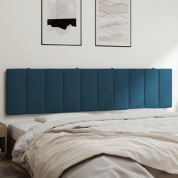 Kopfteil-Kissen Blau 200 cm...