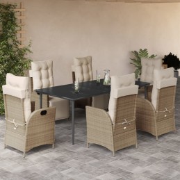 7-tlg. Garten-Essgruppe mit...
