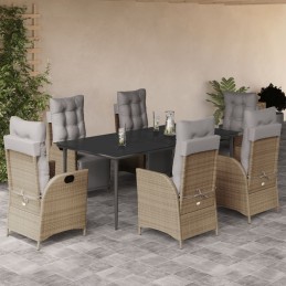 7-tlg. Garten-Essgruppe mit...