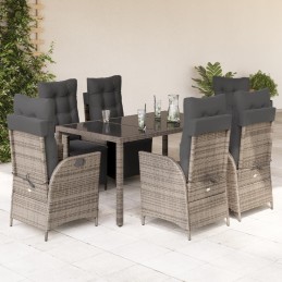 7-tlg. Garten-Essgruppe mit...