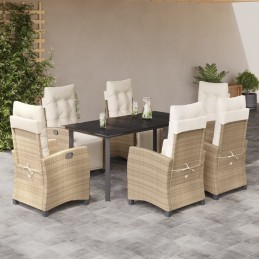 7-tlg. Garten-Essgruppe mit...