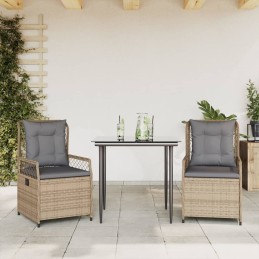 3-tlg. Garten-Essgruppe mit...