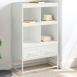 Highboard Weiß 68x39x111,5...