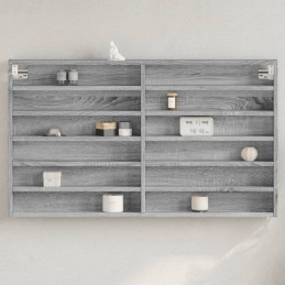 Vitrinenschrank Grau Sonoma...