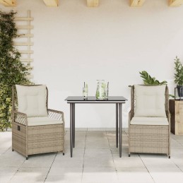 3-tlg. Garten-Essgruppe mit...