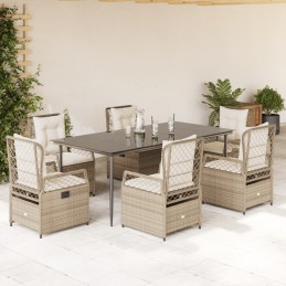7-tlg. Garten-Essgruppe mit...