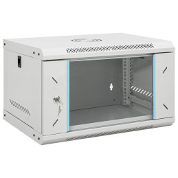 6U Wand-Netzwerkschrank 19"...