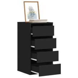 Kommode Schwarz 40x41x76 cm...