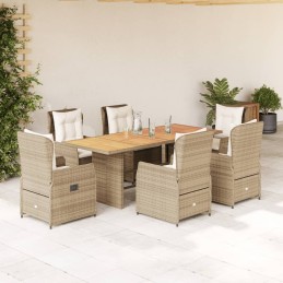7-tlg. Garten-Essgruppe mit...