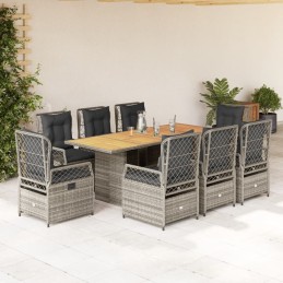 9-tlg. Garten-Essgruppe mit...