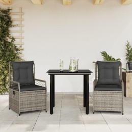 3-tlg. Garten-Essgruppe mit...