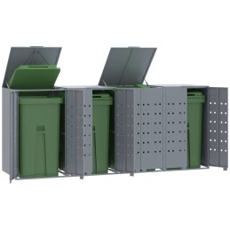 Mülltonnenbox für 4 Tonnen...