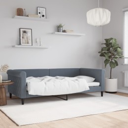 Tagesbett Dunkelgrau 90x190...