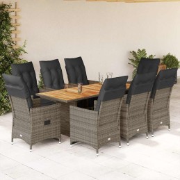 9-tlg. Garten-Bistro-Set...