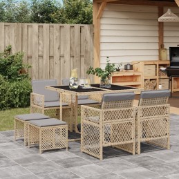 9-tlg. Garten-Essgruppe mit...