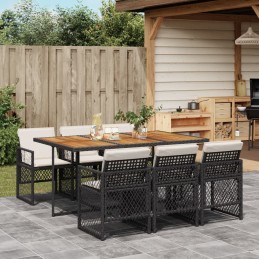 7-tlg. Garten-Essgruppe mit...