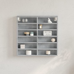 Vitrinenschrank Betongrau...