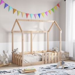 Kinderbett Hausbett 70x140...