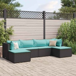 6-tlg. Garten-Lounge-Set...