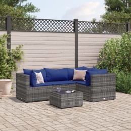 5-tlg. Garten-Lounge-Set...