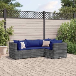4-tlg. Garten-Lounge-Set...