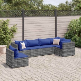 6-tlg. Garten-Lounge-Set...