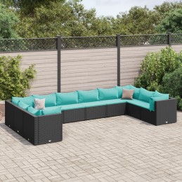 10-tlg. Garten-Lounge-Set...