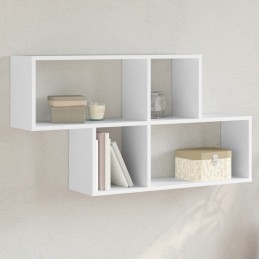 Wandregal Weiß 100x20x53 cm...