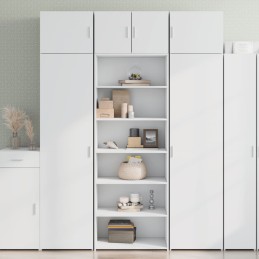 Highboard Weiß 70x41x185 cm...