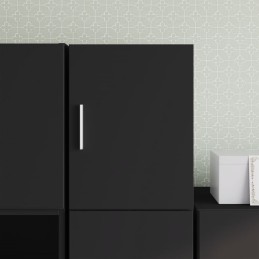 Wandschrank Schwarz...