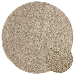 Teppich ZIZUR Beige Ø 90 cm...