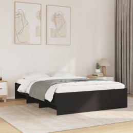 Bettgestell Schwarz 140x200...