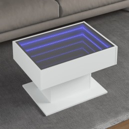 LED-Couchtisch Weiß...