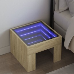 Nachttisch mit Infinity-LED...