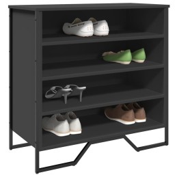 Schuhregal Schwarz 80x38x78...