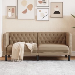 Chesterfield-Sofa 2-Sitzer...