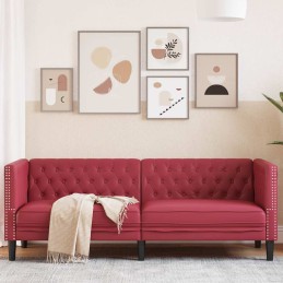 Chesterfield-Sofa 3-Sitzer...