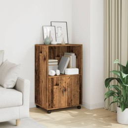 Rollschrank Altholz-Optik...