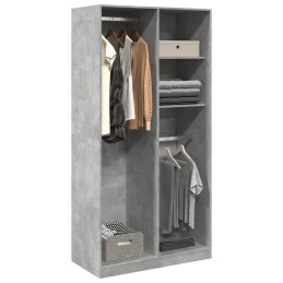 Kleiderschrank Betongrau...