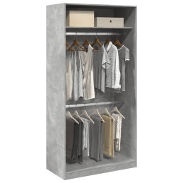 Kleiderschrank Betongrau...