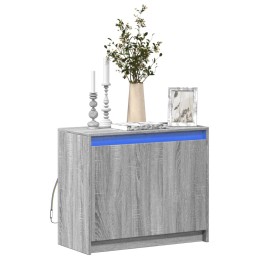 LED-Sideboard Grau Sonoma...