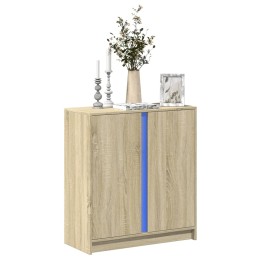 LED-Sideboard Sonoma-Eiche...