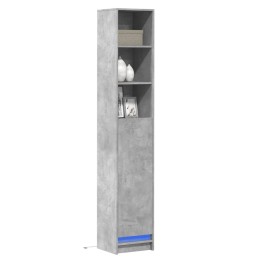 LED-Sideboard Betongrau...