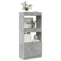 Highboard Betongrau...