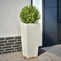 Pflanzkübel Weiß 35x35x75...